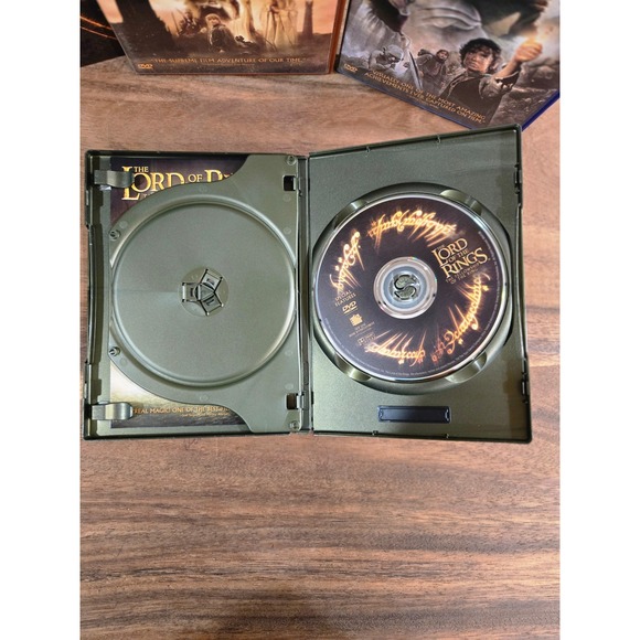 Lord of the Rings‎ Trilogy DVD Widescreen Edition Fellowship Two Towers Return - Picture 9 of 13